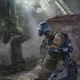 Illustration for article titled Concept Art Writing Prompt: A Robot Rescues a Human Infant